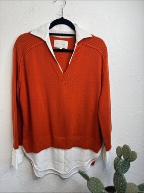 Brochur Walker NWT layered pullover sweater size small
